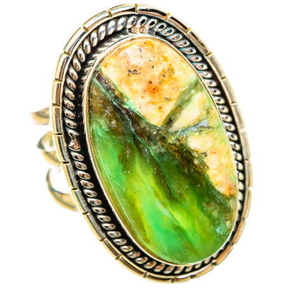 Peruvian Opal Rings handcrafted by Ana Silver Co - RING115587 - Photo 2