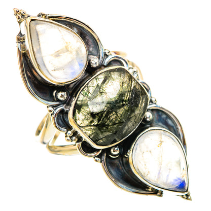 Tourmalinated Quartz Rings handcrafted by Ana Silver Co - RING115589 - Photo 2