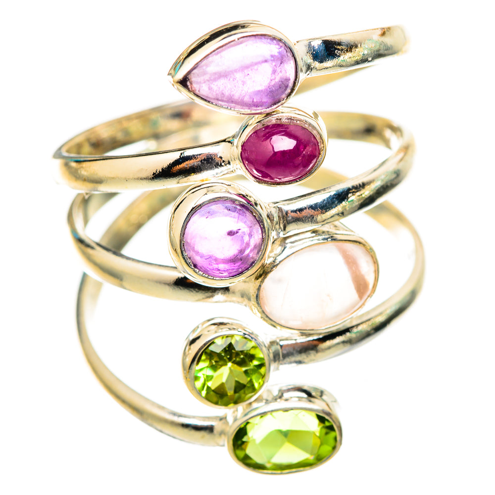 Rose Quartz Rings handcrafted by Ana Silver Co - RING115592 - Photo 2