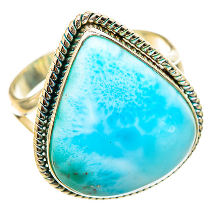 Larimar Rings handcrafted by Ana Silver Co - RING115593 - Photo 2