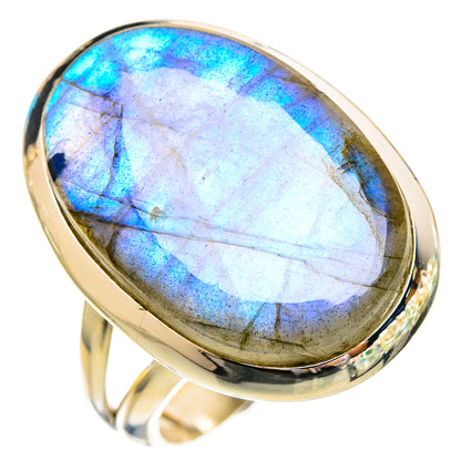 Labradorite Rings handcrafted by Ana Silver Co - RING115599 - Photo 2