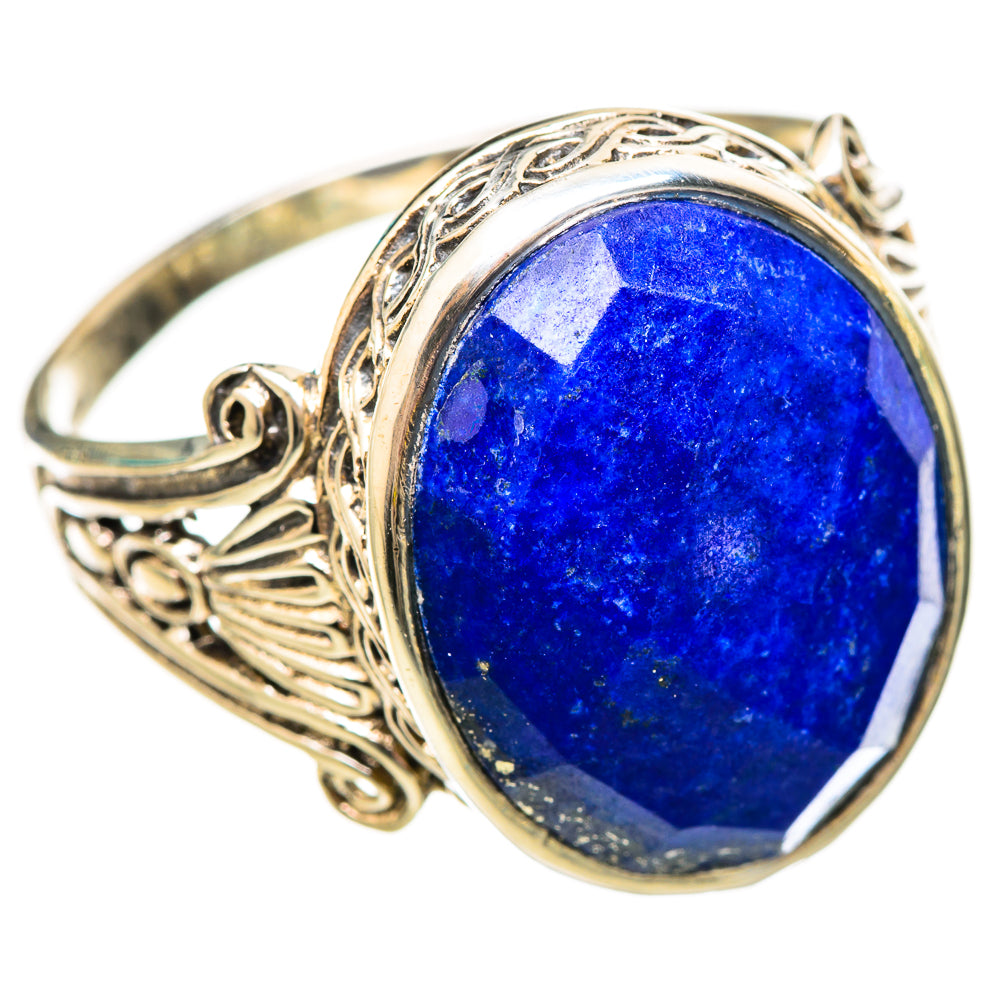 Lapis Lazuli Rings handcrafted by Ana Silver Co - RING115615 - Photo 2