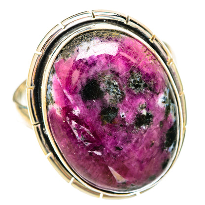 Ruby Fuchsite Rings handcrafted by Ana Silver Co - RING115624 - Photo 2