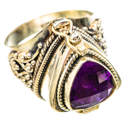Amethyst Rings handcrafted by Ana Silver Co - RING115627 - Photo 2