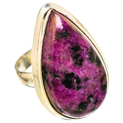 Ruby Fuchsite Rings handcrafted by Ana Silver Co - RING115644 - Photo 2