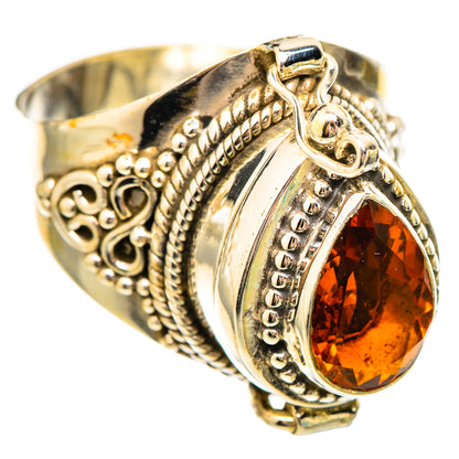 Mandarin Garnet Rings handcrafted by Ana Silver Co - RING115646 - Photo 2