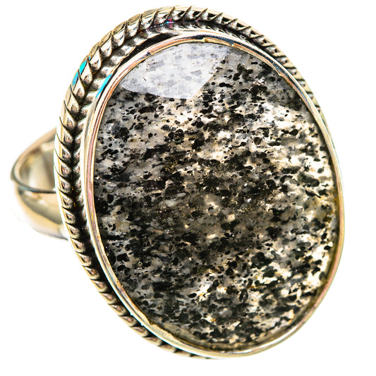 Moss Agate Rings handcrafted by Ana Silver Co - RING115650 - Photo 2