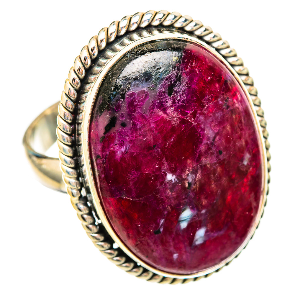 Russian Eudialyte Rings handcrafted by Ana Silver Co - RING115666 - Photo 2