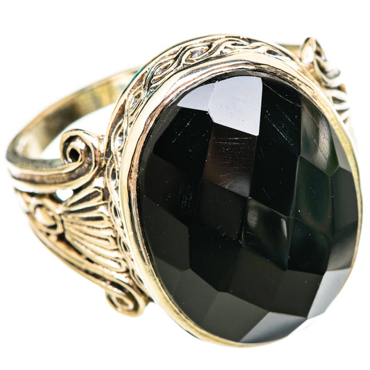 Black Onyx Rings handcrafted by Ana Silver Co - RING115670 - Photo 2