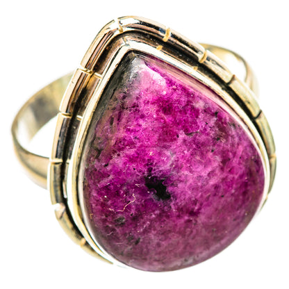Russian Eudialyte Rings handcrafted by Ana Silver Co - RING115685 - Photo 2