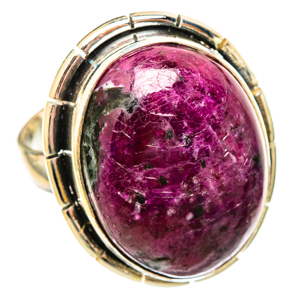 Russian Eudialyte Rings handcrafted by Ana Silver Co - RING115686 - Photo 2