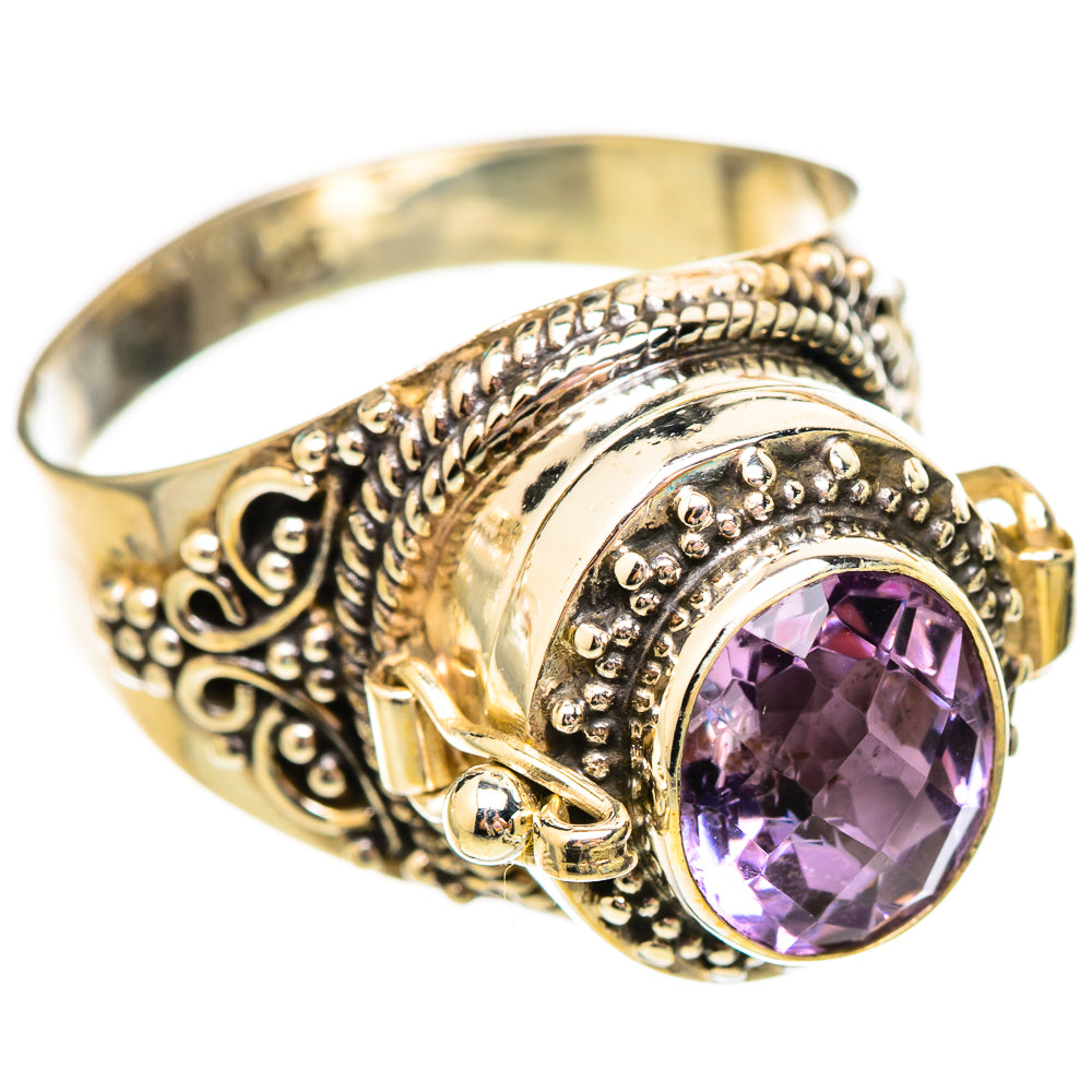 Amethyst Rings handcrafted by Ana Silver Co - RING115687 - Photo 2
