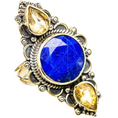 Lapis Lazuli Rings handcrafted by Ana Silver Co - RING115704 - Photo 2