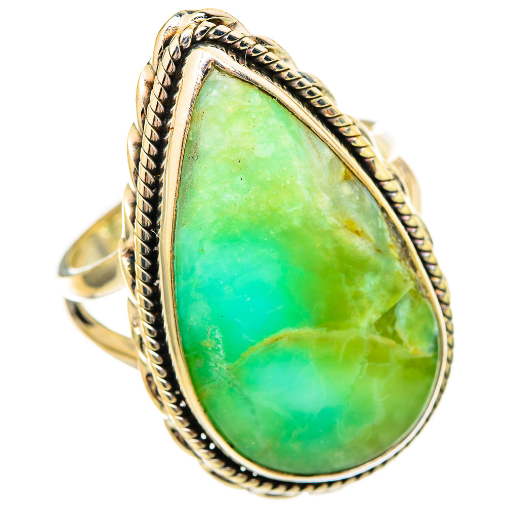 Peruvian Opal Rings handcrafted by Ana Silver Co - RING115711 - Photo 2