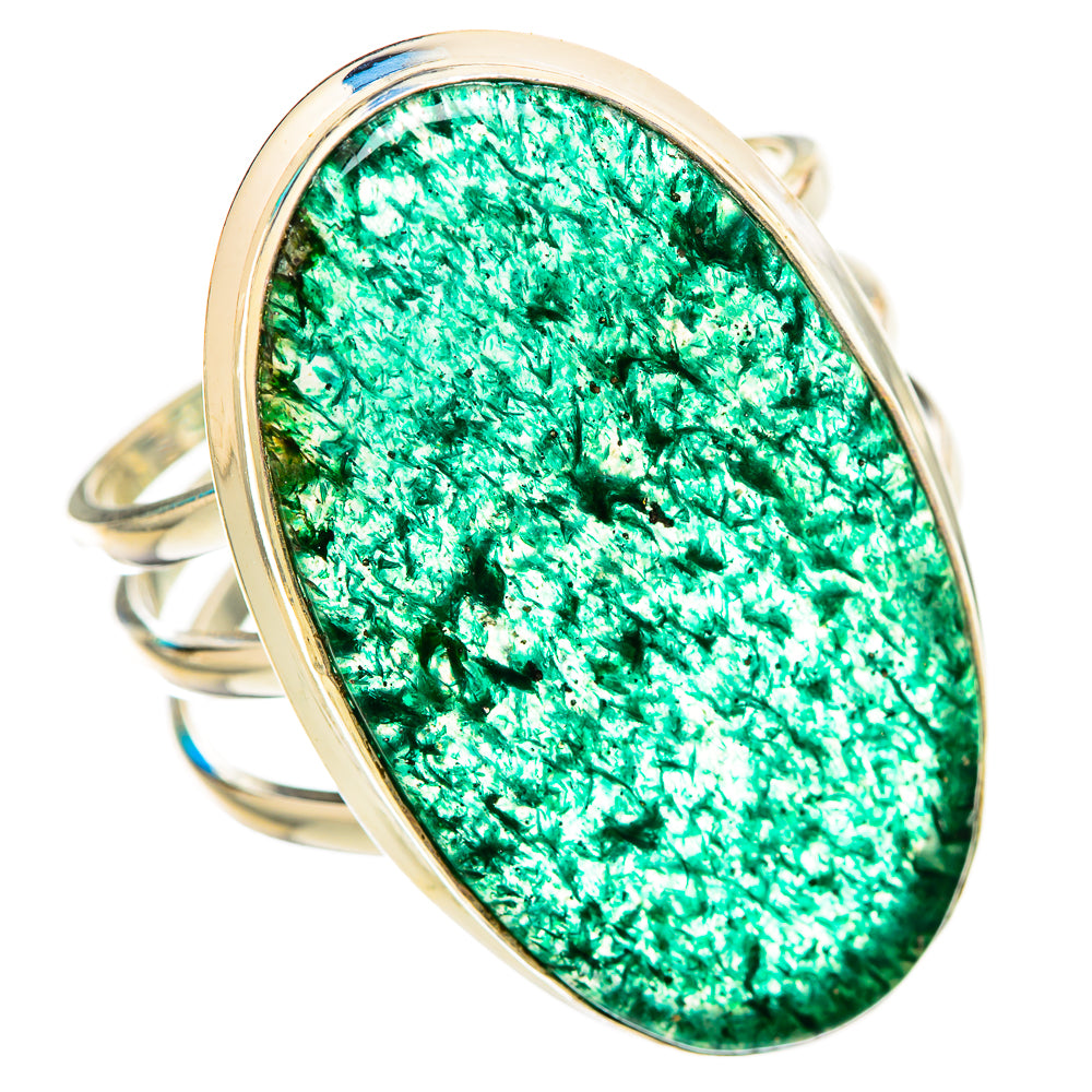 Green Aventurine Rings handcrafted by Ana Silver Co - RING115713 - Photo 2