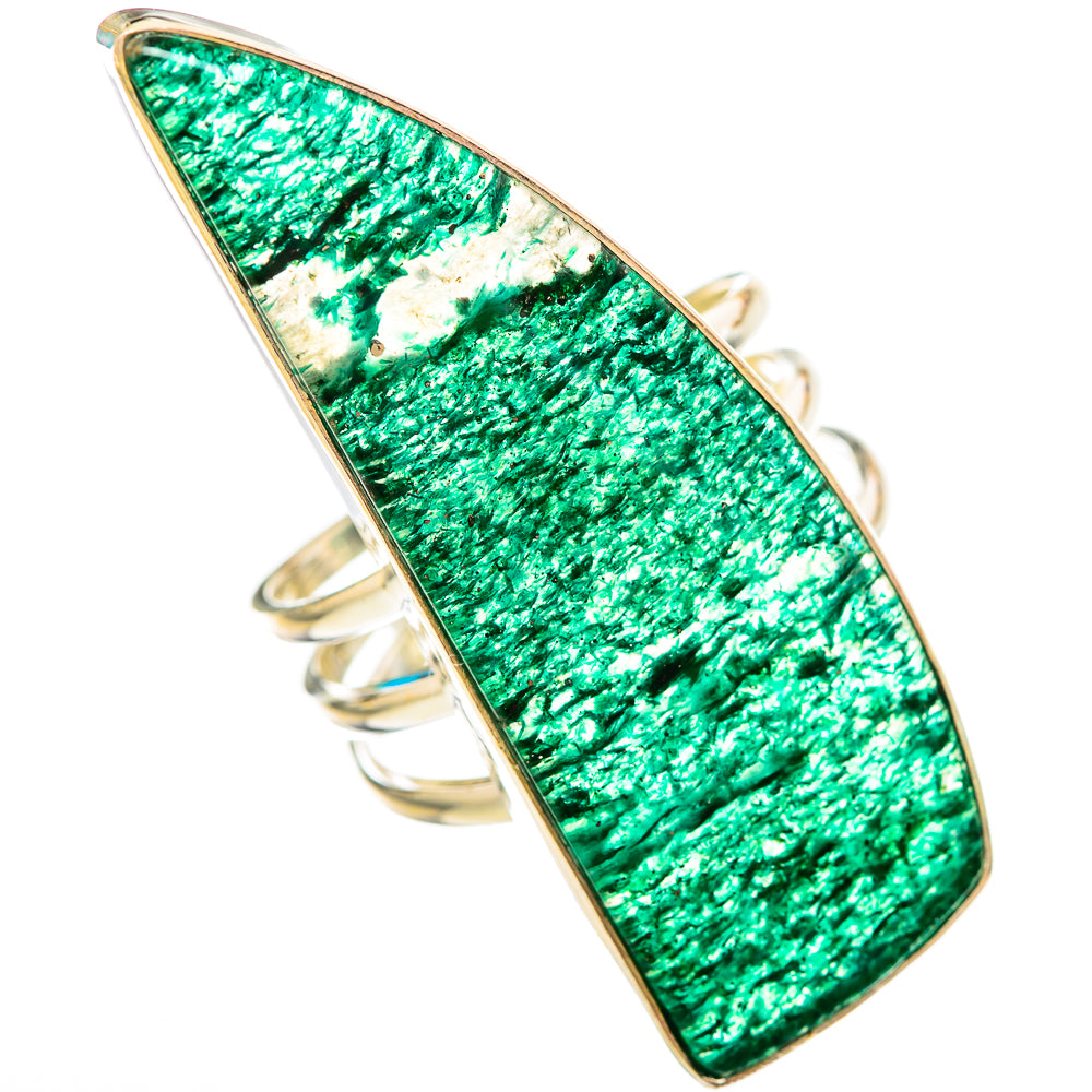 Green Aventurine Rings handcrafted by Ana Silver Co - RING115714 - Photo 2