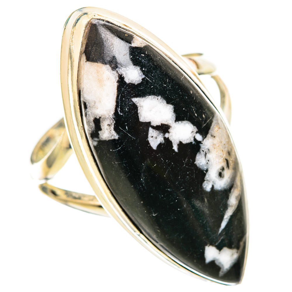 Chrysanthemum Stone Rings handcrafted by Ana Silver Co - RING115724 - Photo 2