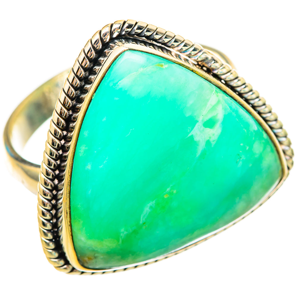 Peruvian Opal Rings handcrafted by Ana Silver Co - RING115742 - Photo 2