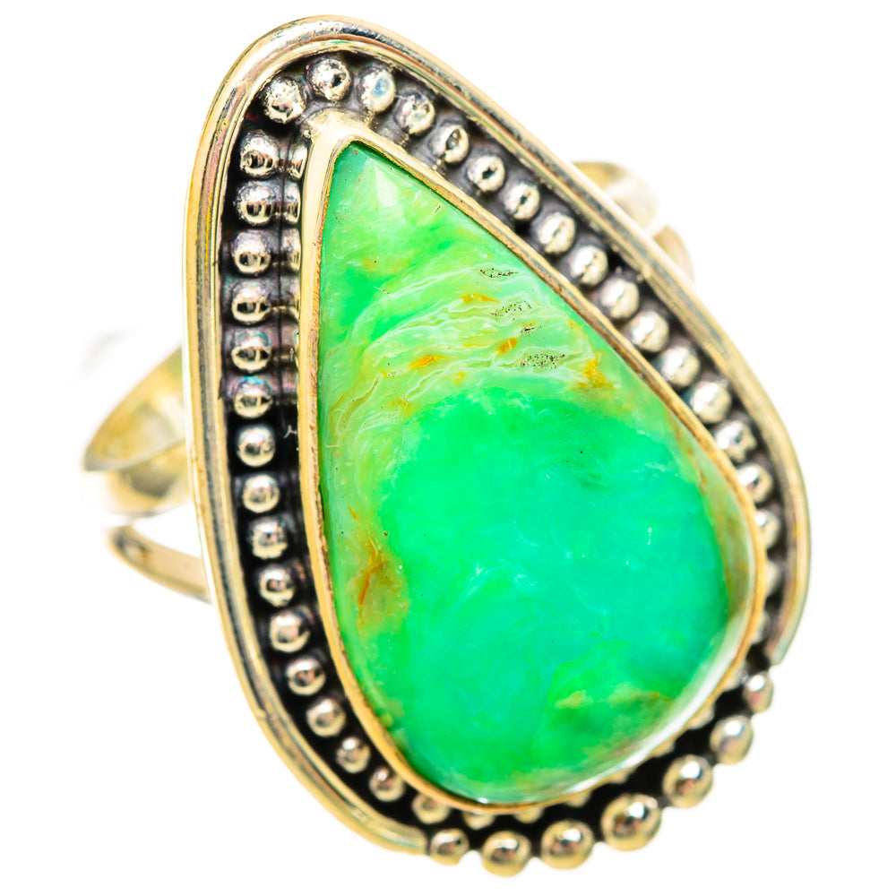 Peruvian Opal Rings handcrafted by Ana Silver Co - RING115744 - Photo 2