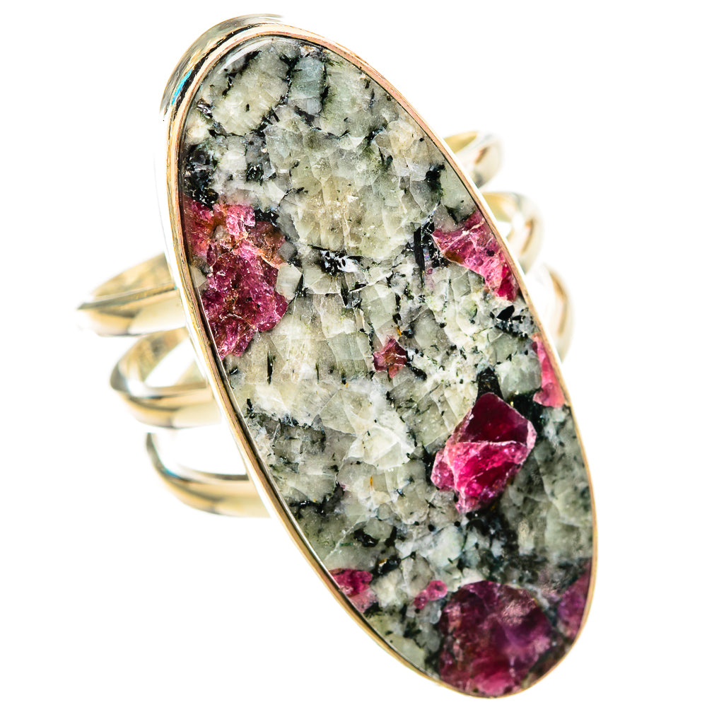 Russian Eudialyte Rings handcrafted by Ana Silver Co - RING115764 - Photo 2