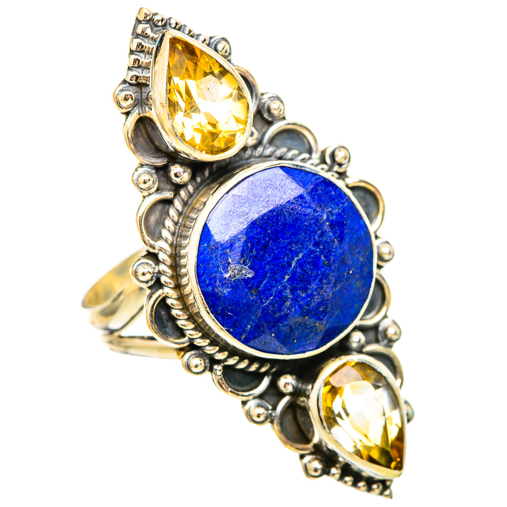 Lapis Lazuli Rings handcrafted by Ana Silver Co - RING115778 - Photo 2