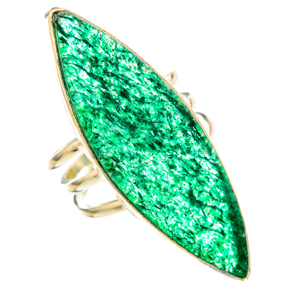 Green Aventurine Rings handcrafted by Ana Silver Co - RING115784 - Photo 2
