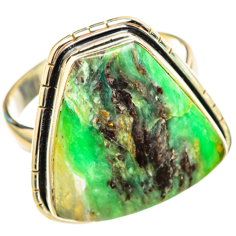 Peruvian Opal Rings handcrafted by Ana Silver Co - RING115786 - Photo 2