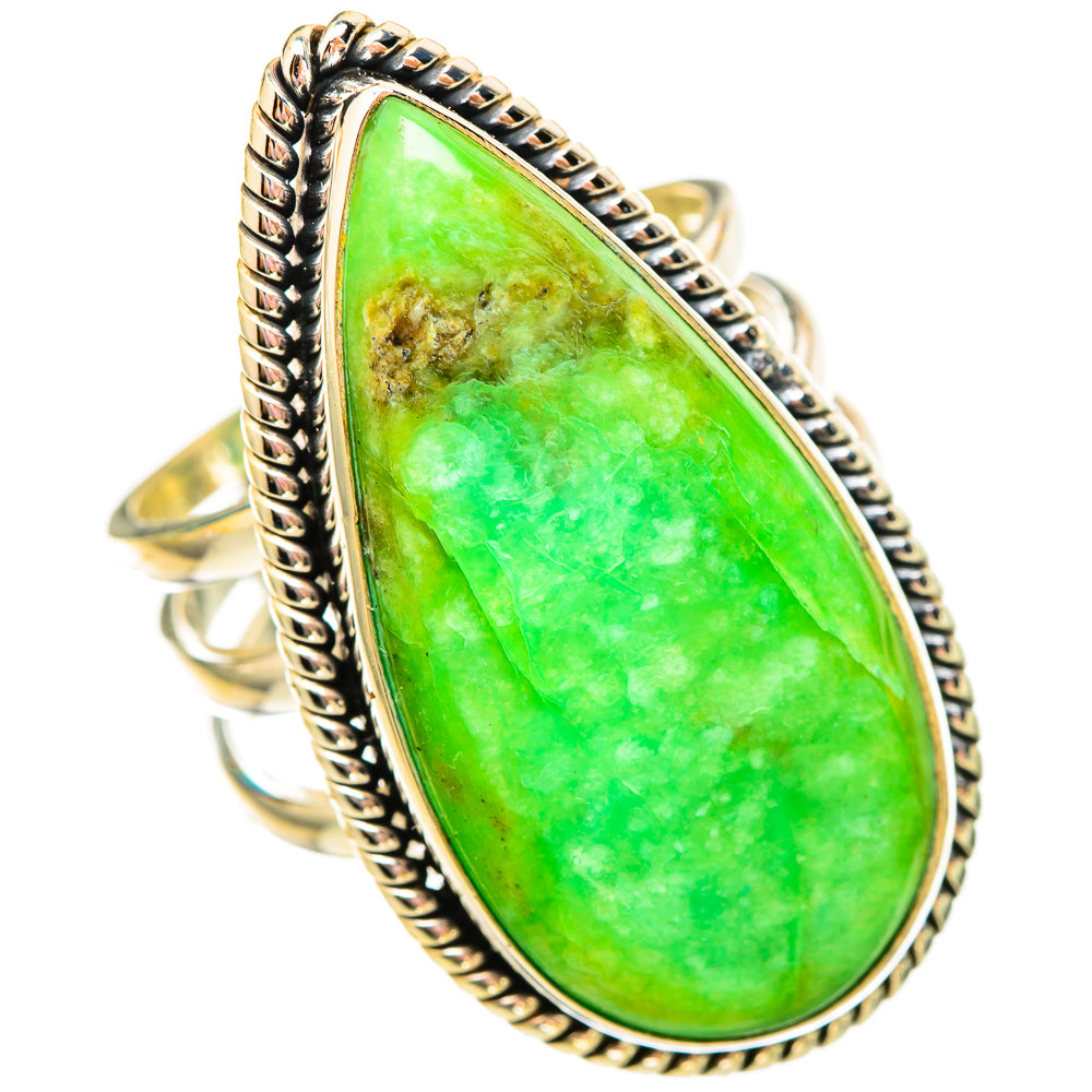 Peruvian Opal Rings handcrafted by Ana Silver Co - RING115787 - Photo 2