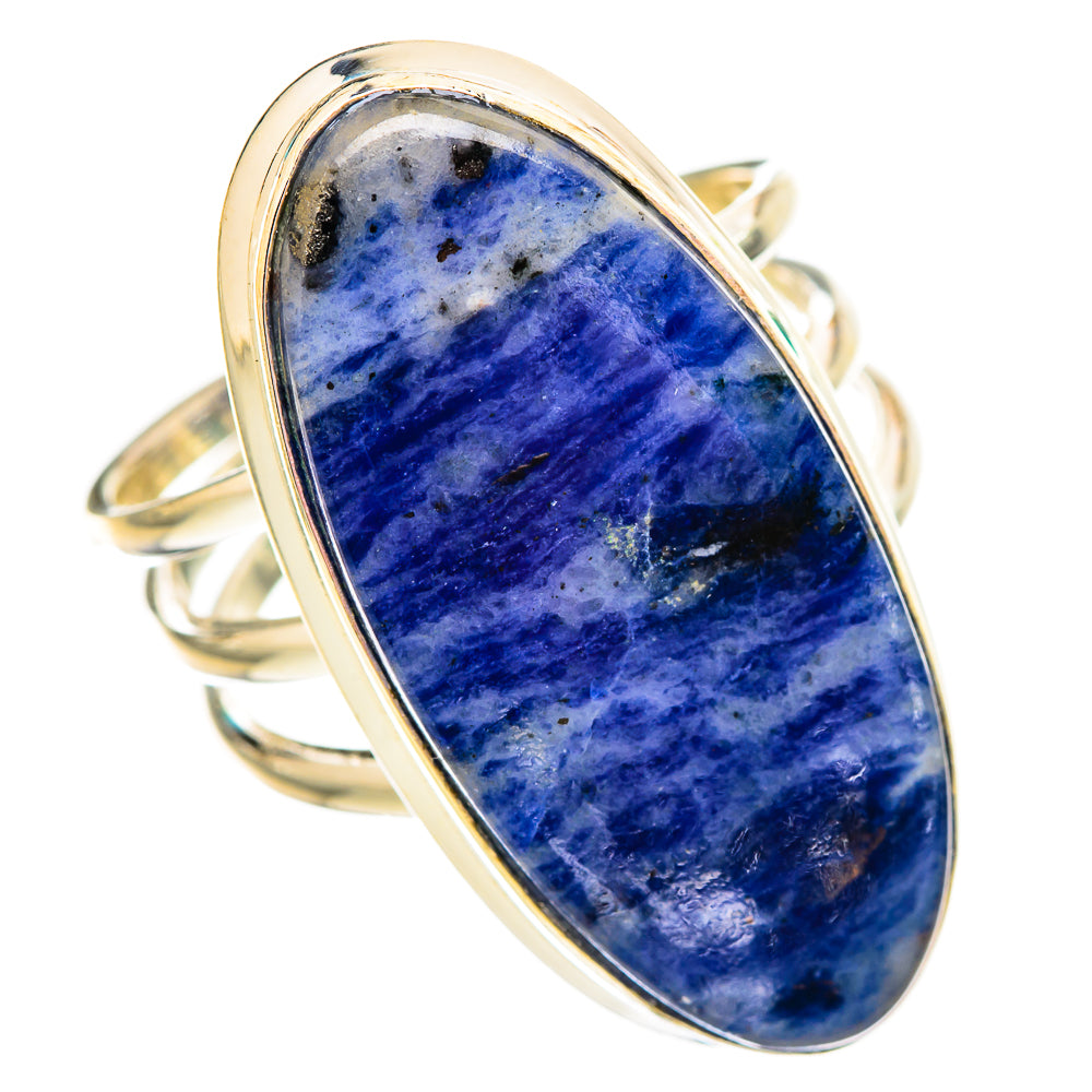 Sodalite Rings handcrafted by Ana Silver Co - RING115819 - Photo 2
