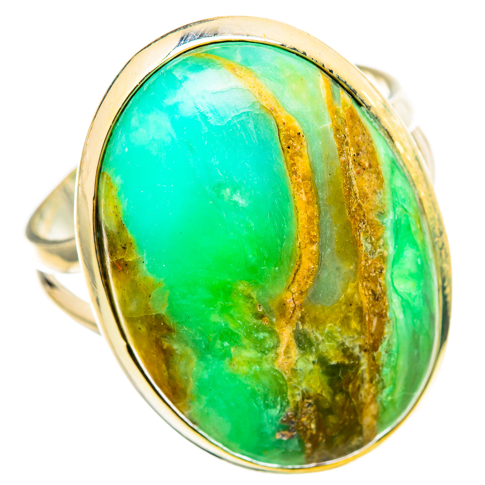 Peruvian Opal Rings handcrafted by Ana Silver Co - RING115830 - Photo 2