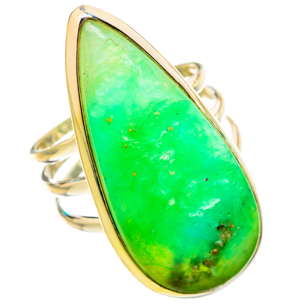 Peruvian Opal Rings handcrafted by Ana Silver Co - RING115836 - Photo 2