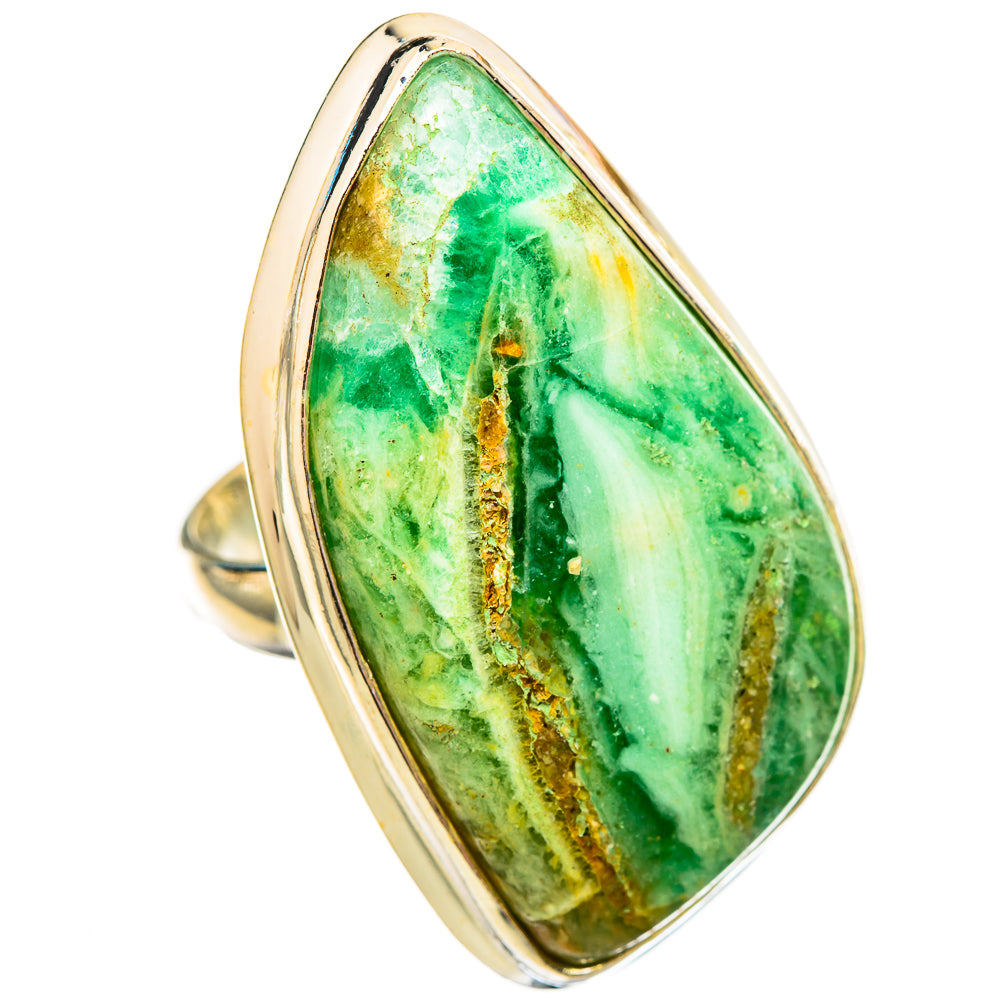 Peruvian Opal Rings handcrafted by Ana Silver Co - RING115837 - Photo 2
