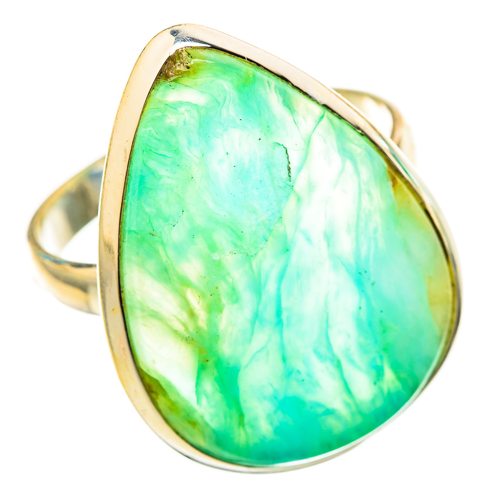 Peruvian Opal Rings handcrafted by Ana Silver Co - RING115857 - Photo 2