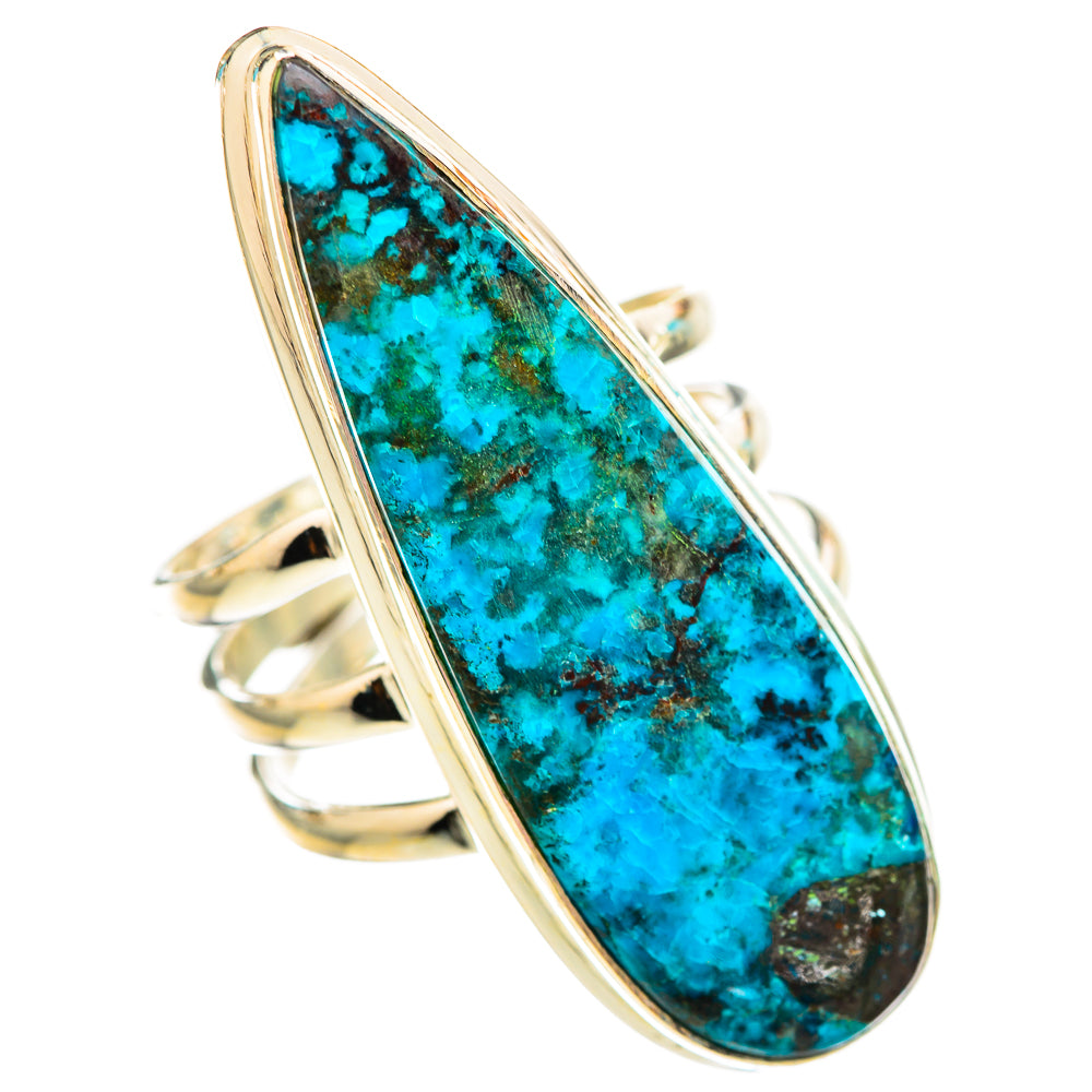 Shattuckite Rings handcrafted by Ana Silver Co - RING115865 - Photo 2