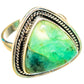 Peruvian Opal Rings handcrafted by Ana Silver Co - RING115873 - Photo 2