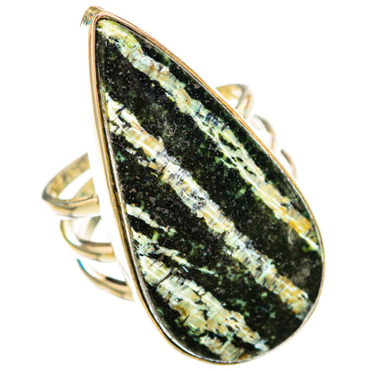 Green Swiss Opal Rings handcrafted by Ana Silver Co - RING115874 - Photo 2