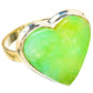 Peruvian Opal Rings handcrafted by Ana Silver Co - RING115876 - Photo 2