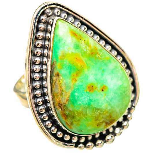 Peruvian Opal Rings handcrafted by Ana Silver Co - RING115877 - Photo 2