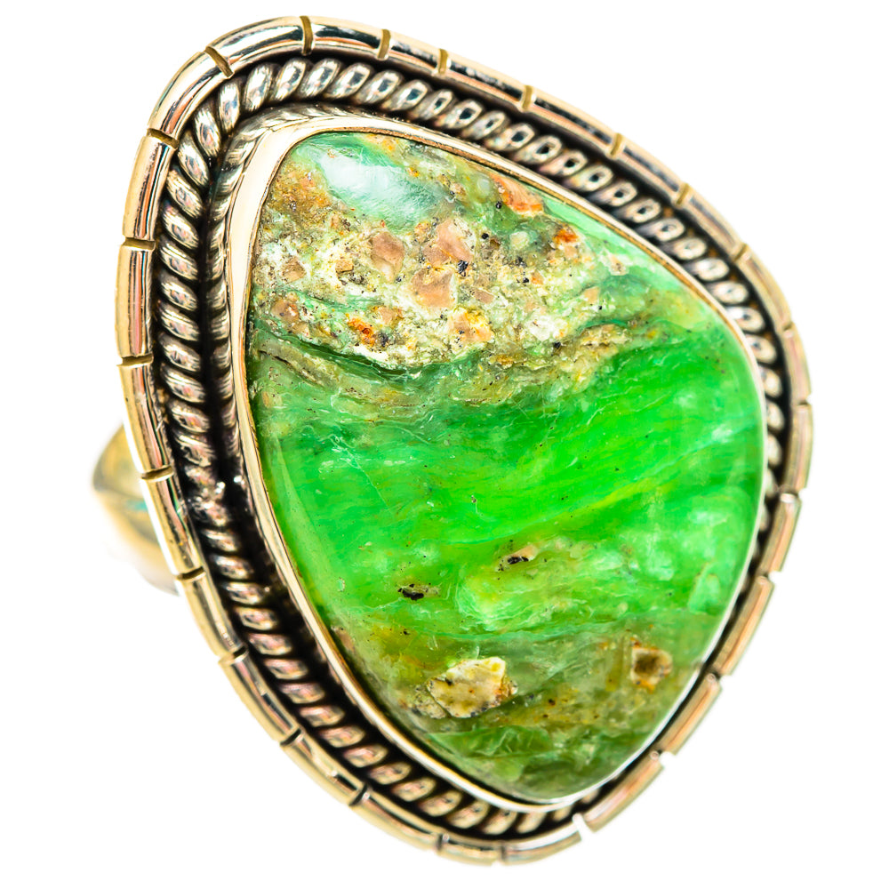 Peruvian Opal Rings handcrafted by Ana Silver Co - RING115879 - Photo 2