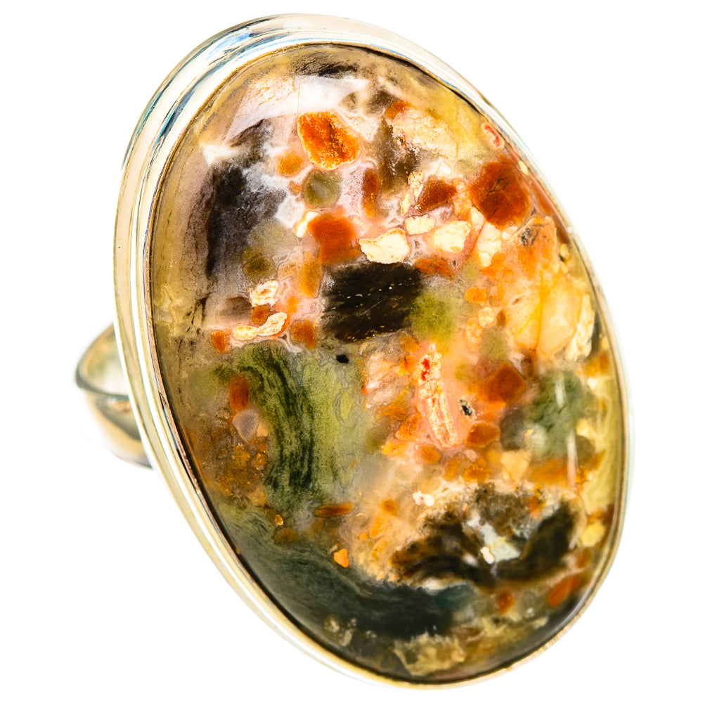 Ocean Jasper Rings handcrafted by Ana Silver Co - RING115881 - Photo 2