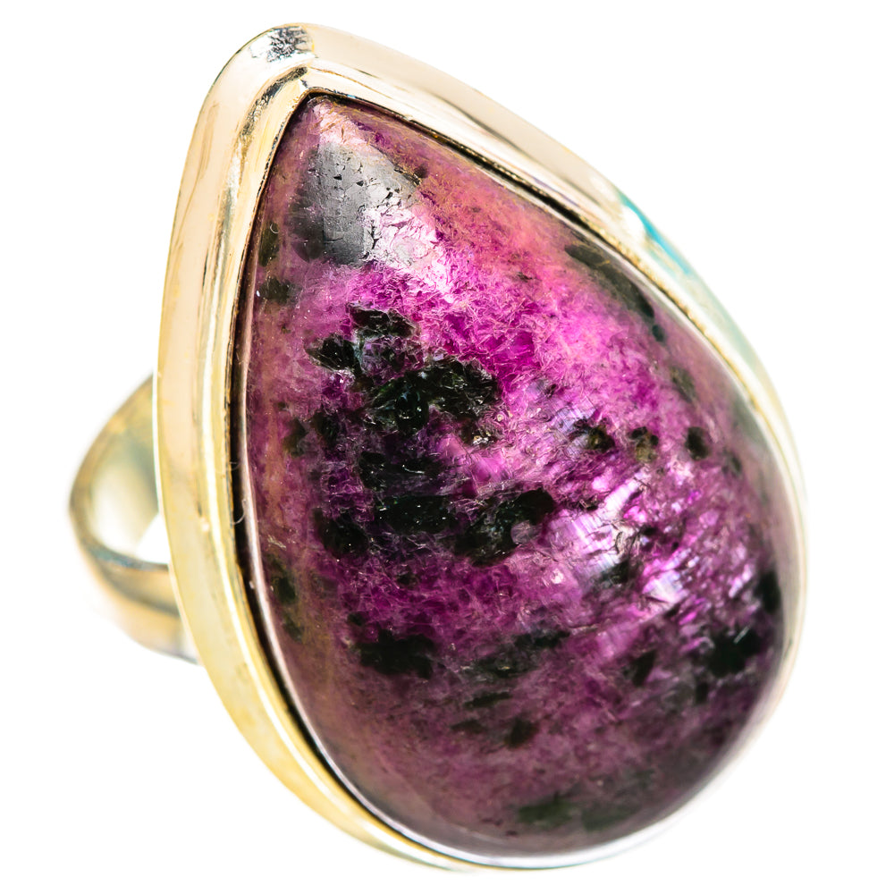 Russian Eudialyte Rings handcrafted by Ana Silver Co - RING115884 - Photo 2