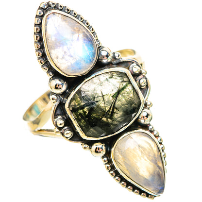 Tourmalinated Quartz Rings handcrafted by Ana Silver Co - RING115887 - Photo 2