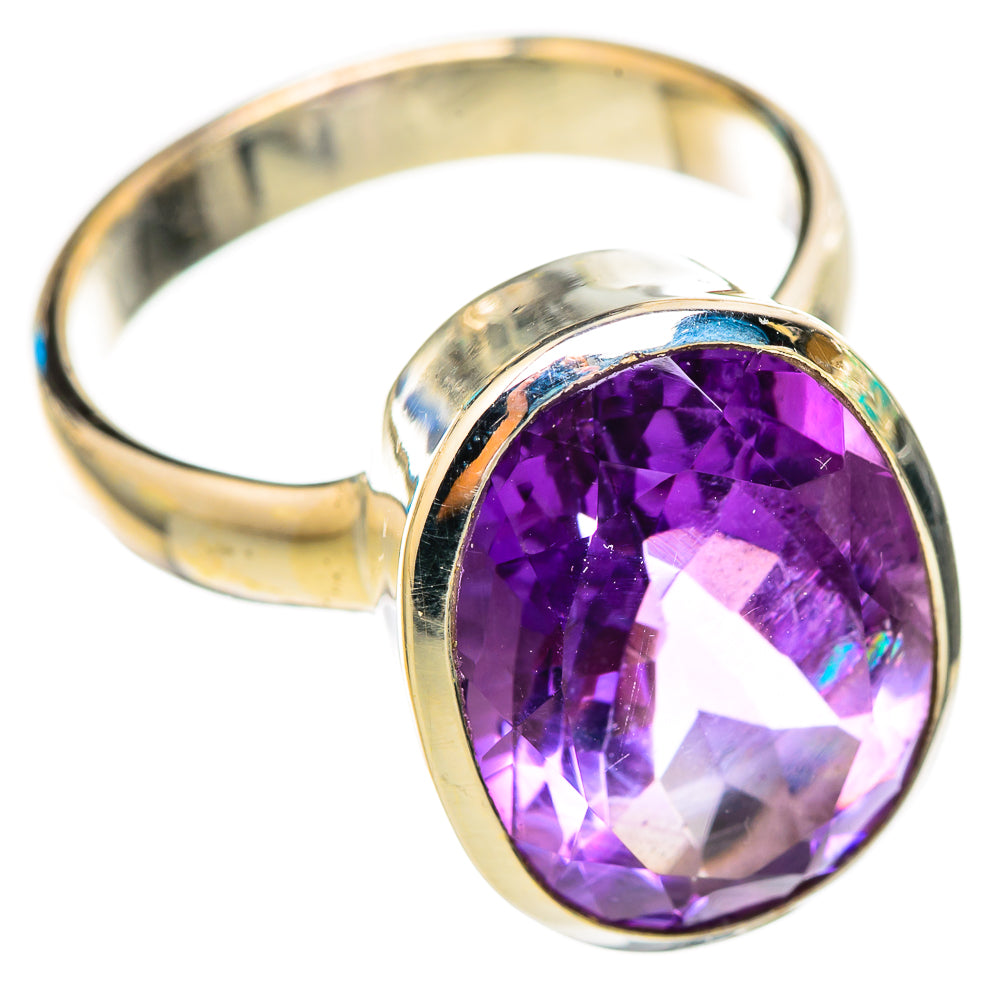 Amethyst Rings handcrafted by Ana Silver Co - RING115908 - Photo 2