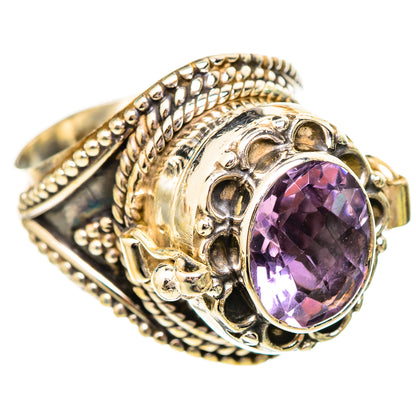 Amethyst Rings handcrafted by Ana Silver Co - RING115911 - Photo 2