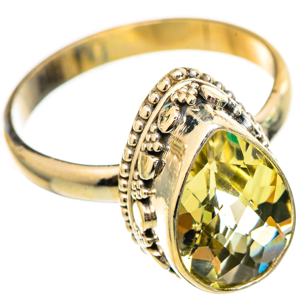 Citrine Rings handcrafted by Ana Silver Co - RING115921 - Photo 2