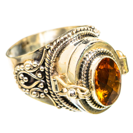 Mandarin Citrine Rings handcrafted by Ana Silver Co - RING115931 - Photo 2