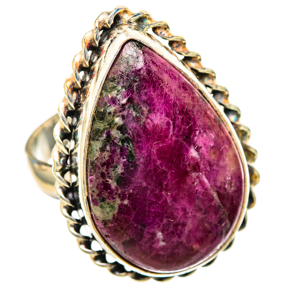 Russian Eudialyte Rings handcrafted by Ana Silver Co - RING115932 - Photo 2