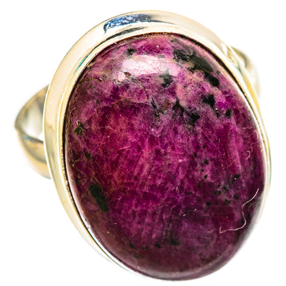 Russian Eudialyte Rings handcrafted by Ana Silver Co - RING115933 - Photo 2