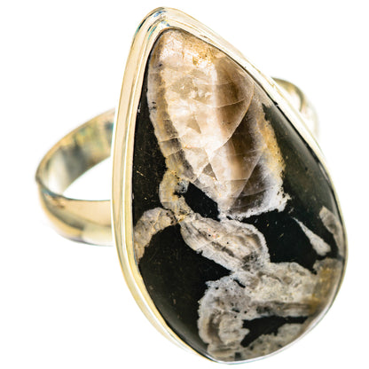 Chrysanthemum Stone Rings handcrafted by Ana Silver Co - RING115939 - Photo 2