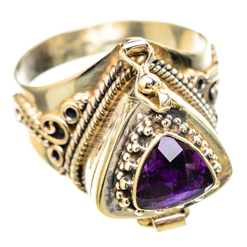 Amethyst Rings handcrafted by Ana Silver Co - RING115961 - Photo 2